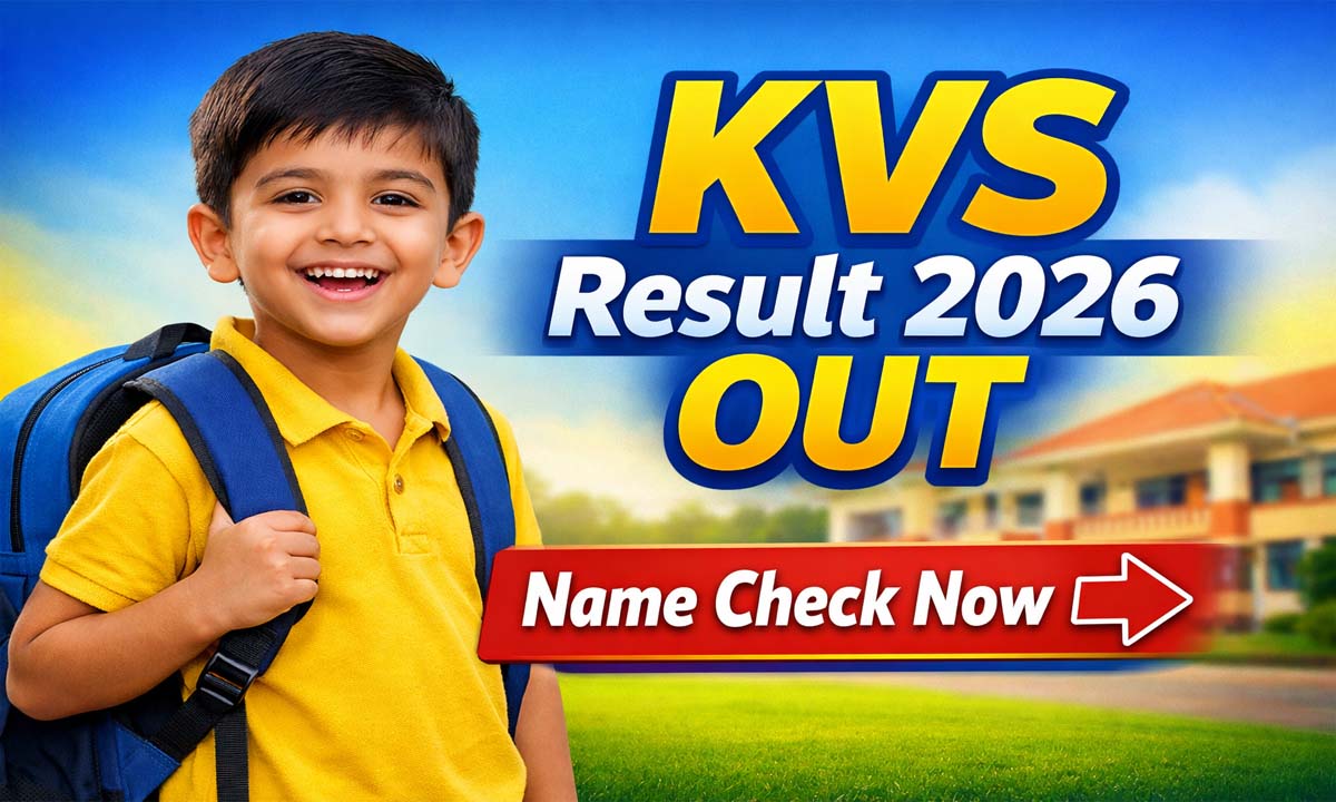 KVS Lottery Result 2026