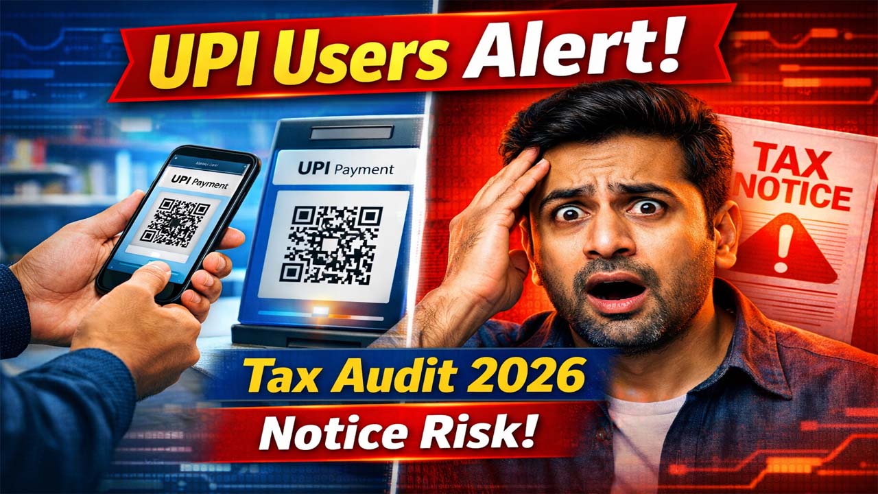 UPI payment user shocked after receiving tax notice 2026 AI tax audit rules India